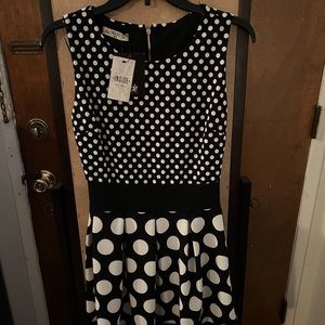 NWT Inside Women’s Polka Dot Dress